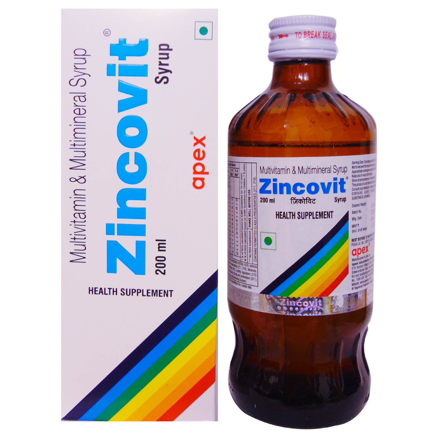 Suspension form of Zincovit Tablet Uses In Hindi