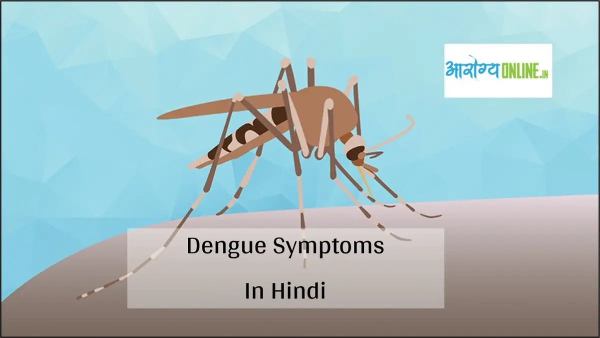 dengue symptoms in hindi