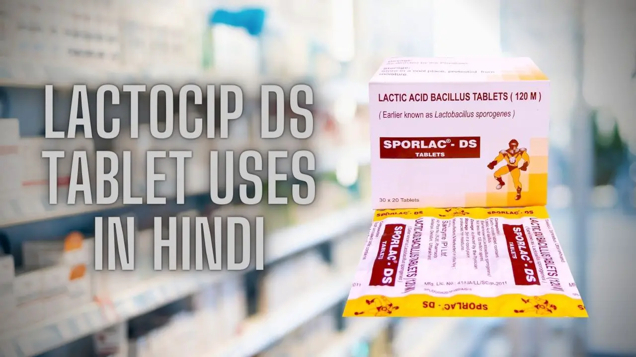 Lactocip ds tablet uses in hindi