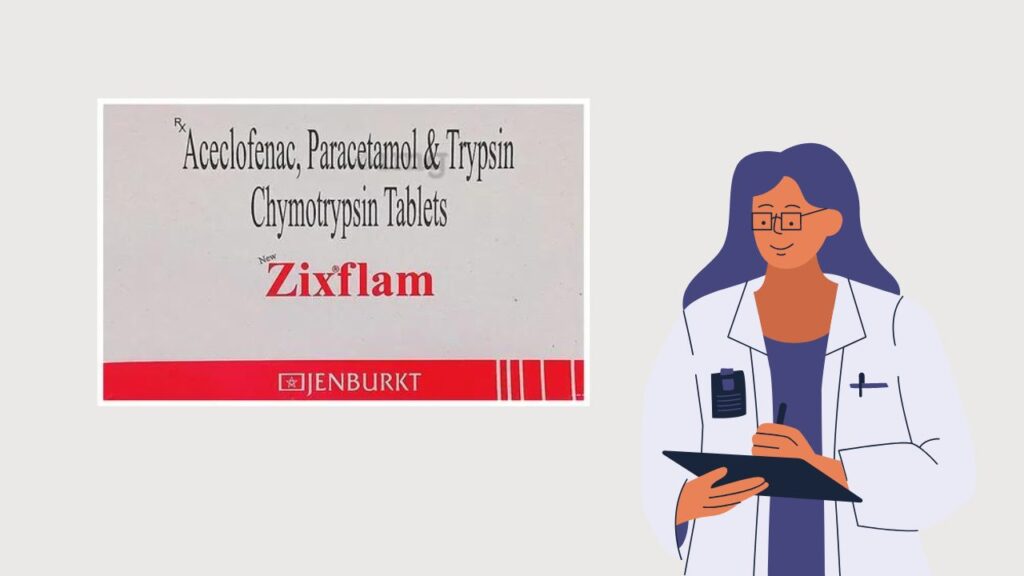 Zixflam Tablet Uses in Hindi