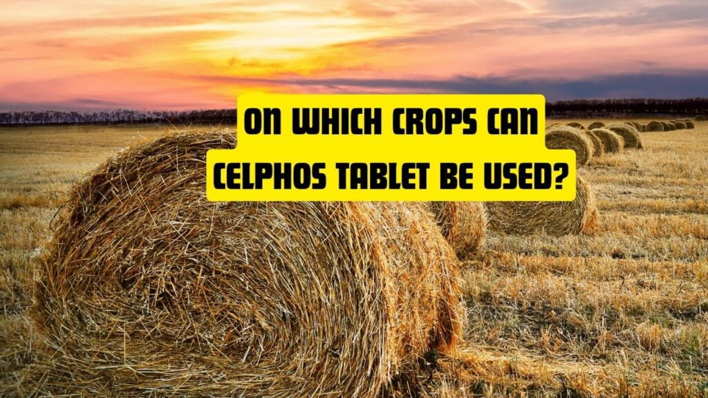 On which crops can Celphos Tablet be used?