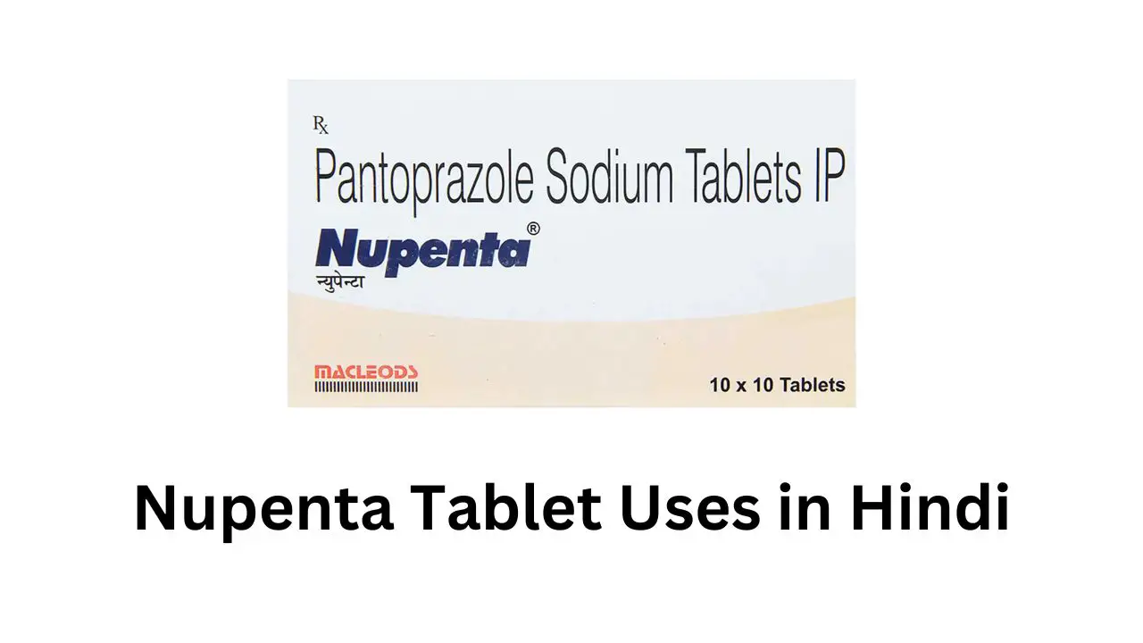 Nupenta Tablet Uses in Hindi