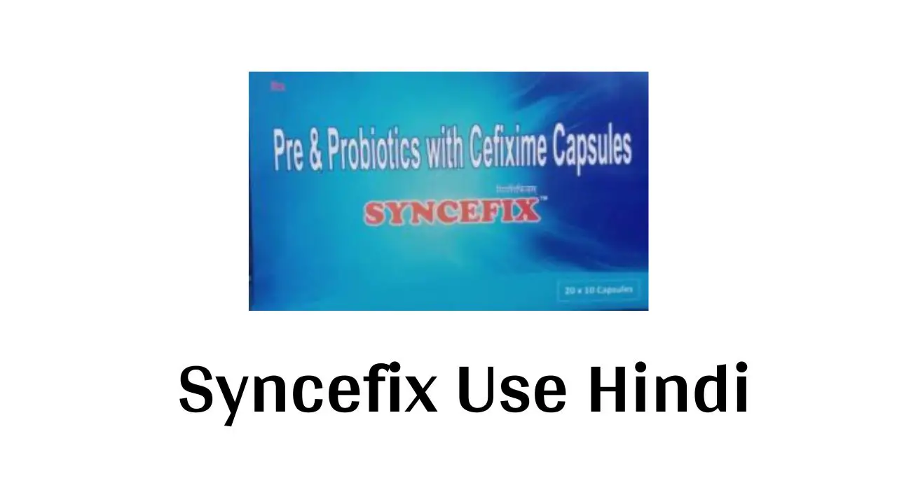 Syncefix Use Hindi